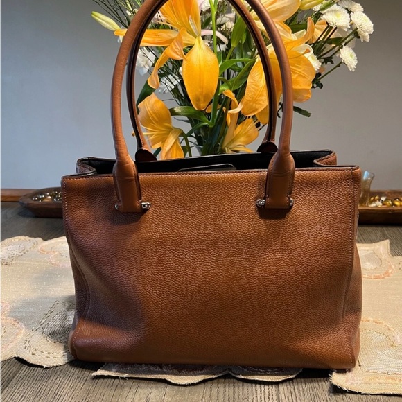 Coach Swagger Carry All Satchel Saddle Brown - Picture 2 of 11